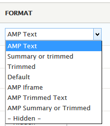 AMP format
