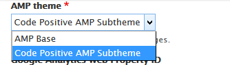AMP theme